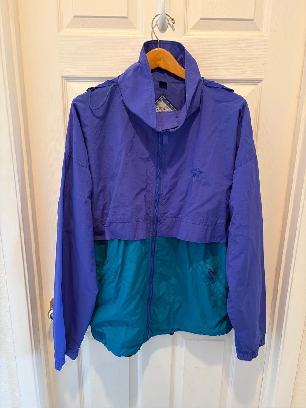 Gear Purple Lightweight Windbreaker Jacket
